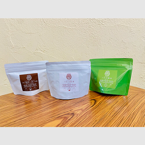 同じ茶葉品種からできた緑茶と和紅茶の飲み比べセット(産直)