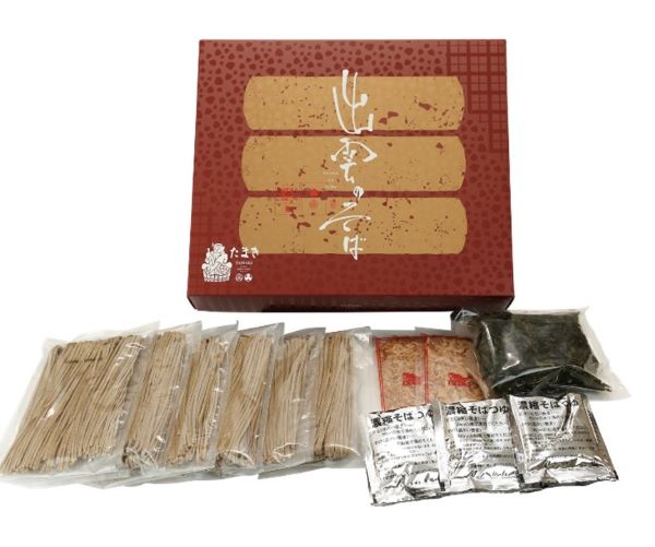 (A128)出雲そばセット6人前(国産5割そば粉使用)