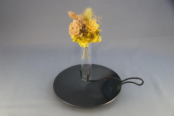 コルテン鋼　一輪挿し