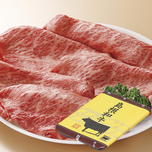 (A118-3)しまね和牛肩ロース肉すき焼き用400g